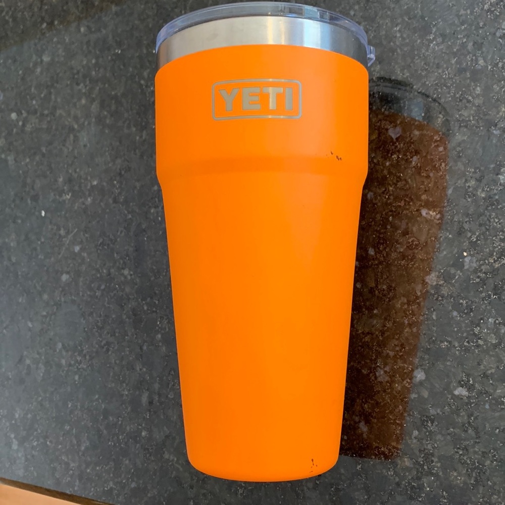 YETI Rambler 26oz Stackable Cup With Straw Lid - King Crab Orange